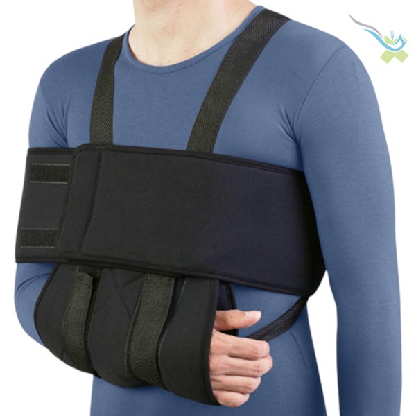 teb-o-sanat-shoulder-arm-support-39100.jpg ثابت کننده شانه و بازو طب و صنعت کد 39100