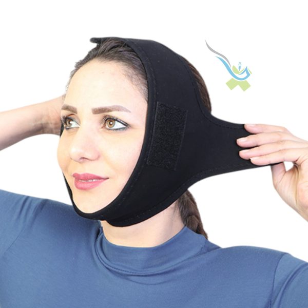 غبغب بند گوش و فک بند کد 87500 برای فیت بهتر ناحیه فک و چانه
