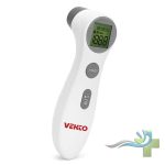 دماسنج لیزری غیرتماسی VEKTO 306 با سنسور مادون‌قرمز و صفحه‌نمایش سه‌رنگ برای اندازه‌گیری سریع دمای بدن