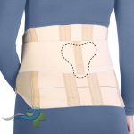 کمربند پددار لومبوساکرال طب و صنعت کد 53400 با پد متحرک و کش دوبل برای حمایت از گودی کمر و ناحیه کمری لگنی