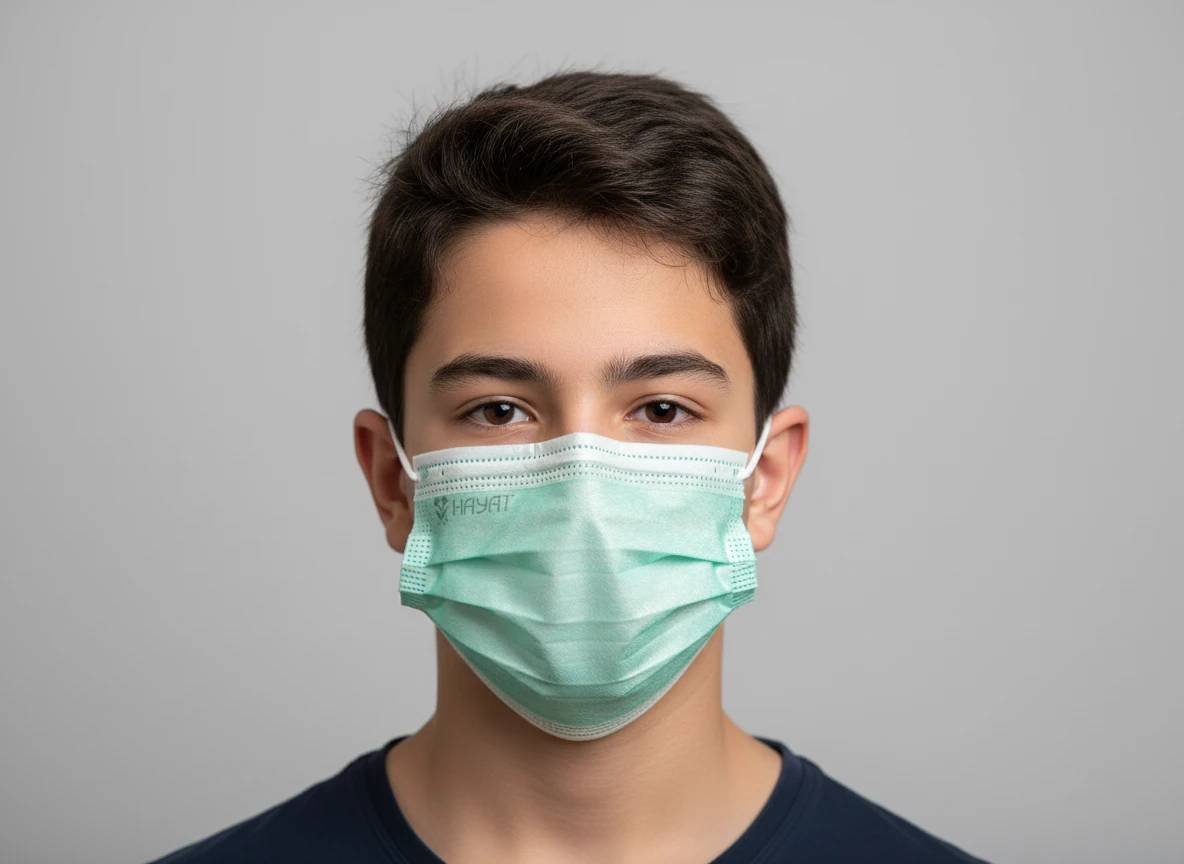 ماسک نوجوان حیات مدل سه لایه – محافظت روزانه و راحتی بالا