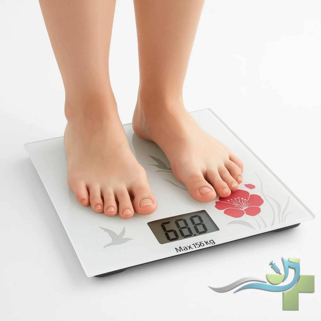 ترازو دیجیتال توزین اشخاص وکتو مدل EB9374 با صفحه شیشه ای ضخیم و ظرفیت 150 کیلوگرم