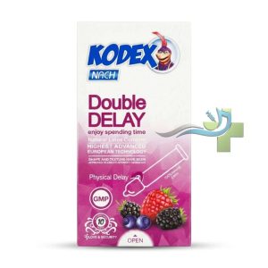 کاندوم کدکس ۱۰ عددی دبل دیلی (Kodex Double Delay) بسته‌بندی اصلی