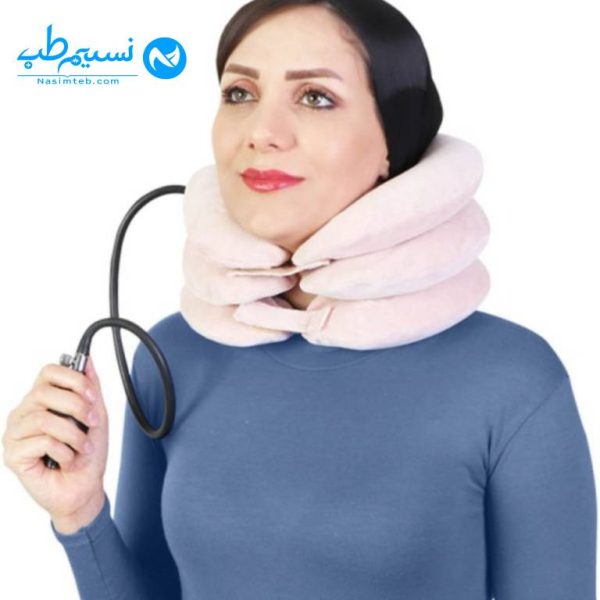 «کشش گردن بادی طب و صنعت کد 55200 - دستگاه تراکشن گردن خانگی»