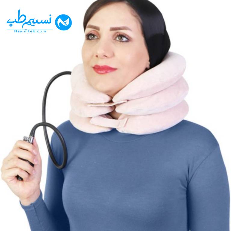 «کشش گردن بادی طب و صنعت کد 55200 - دستگاه تراکشن گردن خانگی»