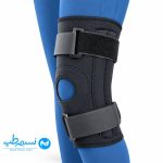 زانوبند نئوپرن چهار فنره طب و صنعت کد 41100